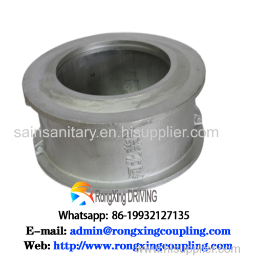 Cast Iron Flexible Pin Rubber Elastic Shaft Coupling with flange straight bore FCL 140 FCL 280