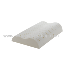 Konfurt Natural latex pillow Contour shape latex pillow with Pu Foam or Cutting Foam