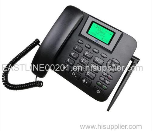Cordless Telephone Landline Phone with SIM Card Slot Cheap Phone 2G 3G 4G