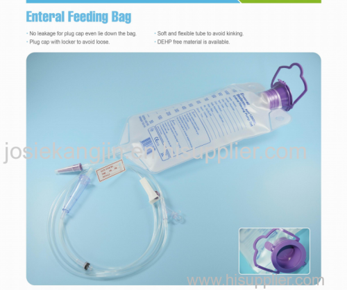 Disposable Enteral Feeding Bag Nutrition Bag1000ml 1200ml 1500ml with