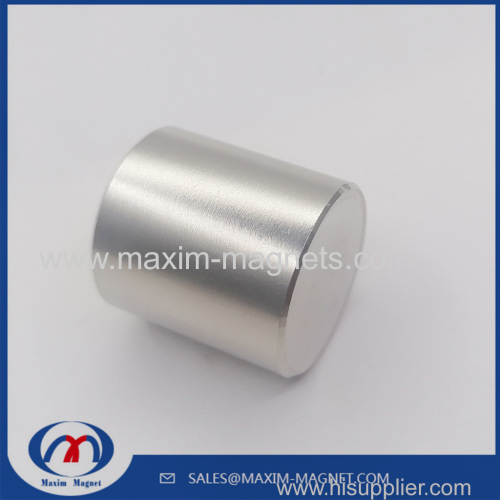 Super strong neodymium cylinder magnets disc magnet N45 permanent magnet