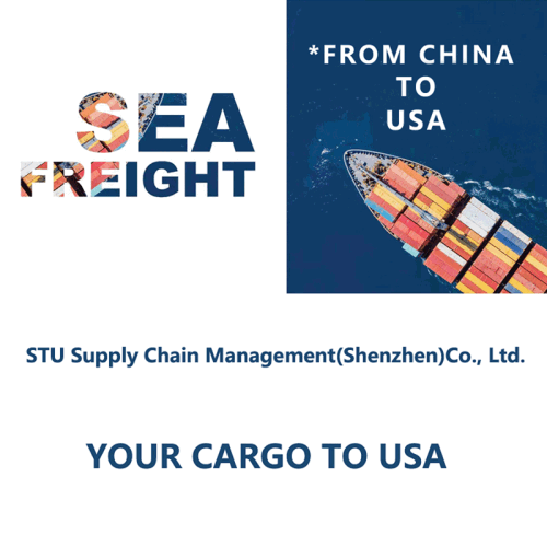 China Freight Forwarder Sea Shipping to USA by FCL/LCL Shipments