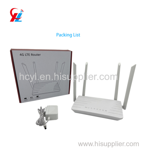 OEM MTK7620 300Mbps Openwrt 4G LTE Modem Wireless Router With SIM Card Slot