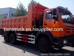 Solid Beiben NG80 2638K 6x6 All Wheel Driving Tipper Dumper Truck 380HP 20CBM 12.00R24 Penu