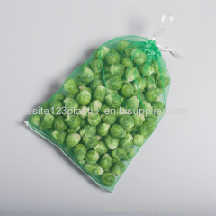 HDPE Plastic Mono Bag From China Wholesaler 50*80 Tubular Mono Filament Woven Knot Packing Bag