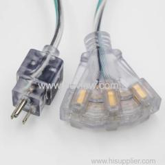 3-conductor with circuit breaker protector