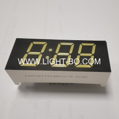 Ultra white Triple Digit 7 Segment LED Clock Display common cathode for Washing Machine Control Panel