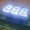 Long pins Triple digit 0.56&quot; ultra white 7 segment led display common cathode for Instrument Panels