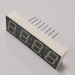 ультра яркий белый 0,39-дюймовый 4-значный светодиодный дисплей часов с общим катодом для бытовой техники