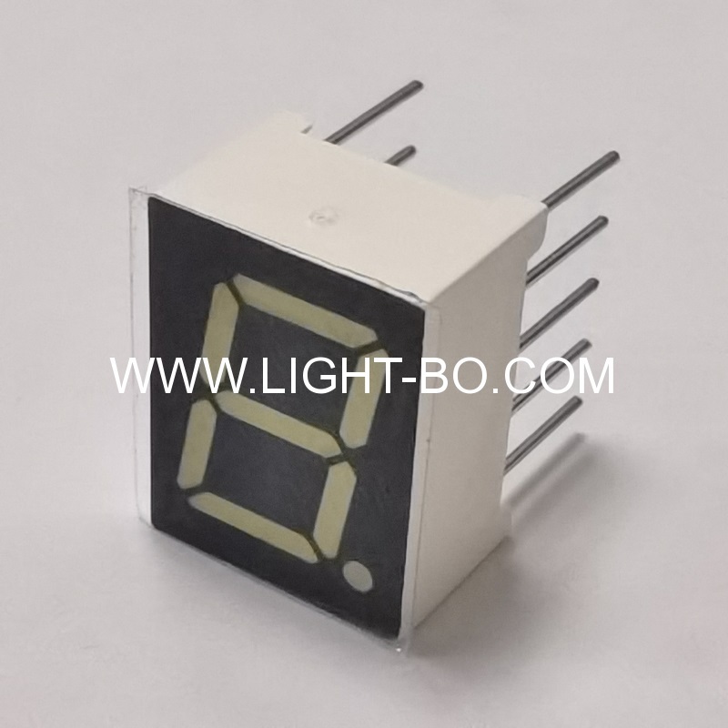 계기판용 울트라 브라이트 화이트 9.9mm(0.39") 일반 양극 화이트 7 세그먼트 led 디스플레이