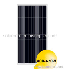 405W-420W Mono Solar Panel With 144 Pieces Solar Cells
