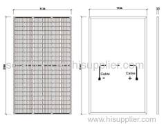 480W-495W Mono Solar Panel With 132 Pieces Solar Cells