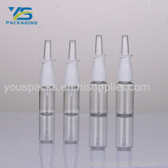 50ml clear bottle with nozzle sprayer