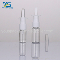 50ml clear bottle with nozzle sprayer