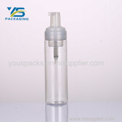 150ml clear transparent foam pump bottle