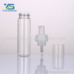 150ml clear transparent foam pump bottle