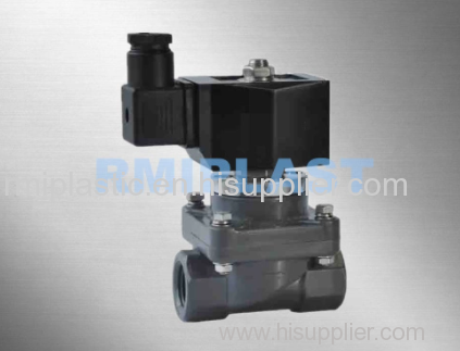 Plastic PVC PTFE Solenoid Valve