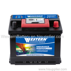 DIN60 Mf Maintenance-Free Automotive Car Battery