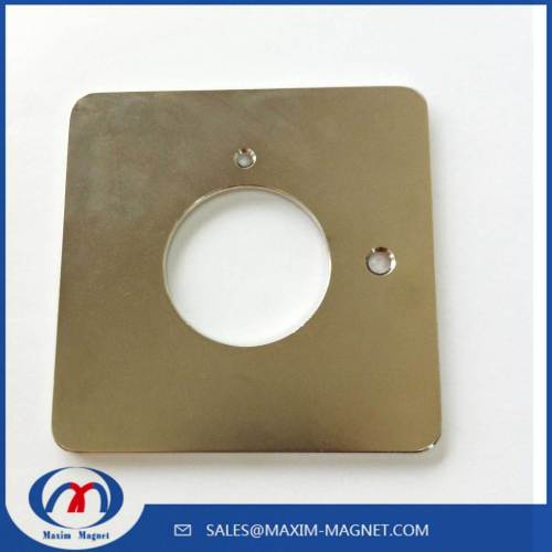 Neodymium semi-rectangular custom magnets