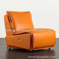 Nordic Family Single Functional Sofa Sofa Chair Modern Leather Art Leisure Lazy Single Chair Coffee Chair