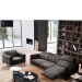 Italian-Style Sofa Electric Function Leather Sofa Three-Seat Modern Living Room Space Capsule Light Luxury Sofa