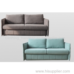 Multifunctional Apartment Sofa Bed Fabric Three-Person Living Room Sofa Art Push-Pull Bed