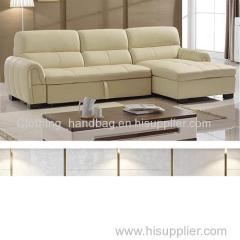 Folding Sofa Bed Modern Minimalist Functional Corner Combination Leather Art Living Room Furniture Storage Sofa Bed