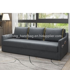 Sofa Bed Foldable Dual-Purpose Living Room Multifunctional Sofa Bed Modern Minimalist Fabric Bed Sponge