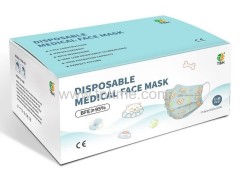 3 Ply Type I Medical Disposable Mask for Adult (Cartoon)