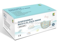 3 Ply Type I Medical Disposable Mask for Kids (Cartoon)