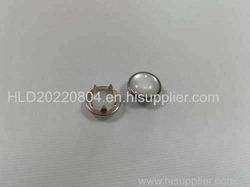 Pearl Cap prong snap button