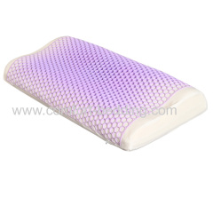 2022 Newest Comfortable Contour TPE Honeycomb Pillow Pu Foam Cooling Pillow