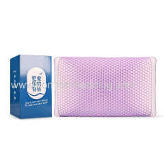 Newest Design Purple TPE Pillow Honeycombe Pillow Shredded Memory Foam Pillow Cooling Pillow