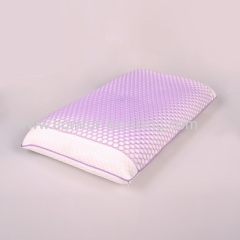 Newest Design Purple TPE Pillow Honeycombe Pillow Shredded Memory Foam Pillow Cooling Pillow