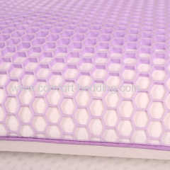 Newest Design Purple TPE Pillow Honeycombe Pillow Shredded Memory Foam Pillow Cooling Pillow