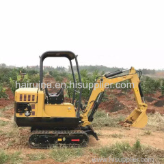 1000kg hydraulic mini excavator mini digger loader bagger with competitive prices