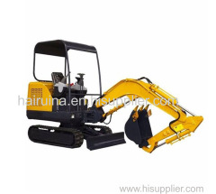 1000kg hydraulic mini excavator mini digger loader bagger with competitive prices