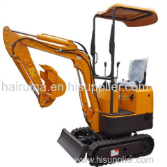 1000kg hydraulic mini excavator mini digger loader bagger with competitive prices