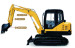 factory price stock goods mini size excavator