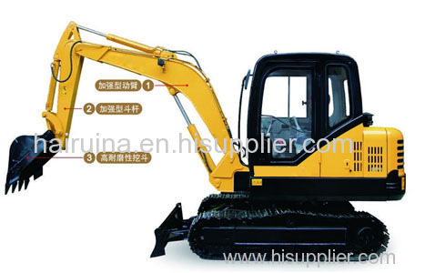 factory price mini size excavator