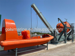 SOLAS 20Knots 6.0M 15Persons Water Jet Fast Rescue Boat FRB With Diesel Engine