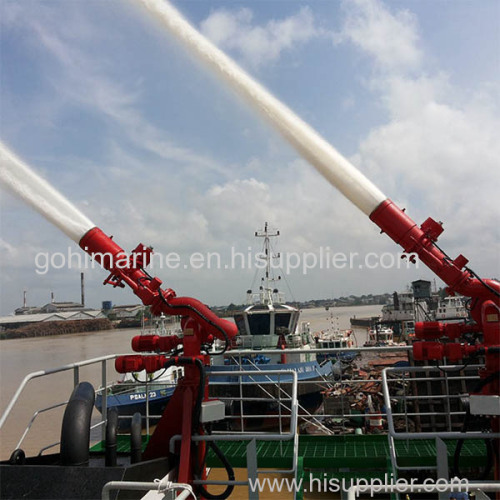CCS BV Approved 600 1200 2400m3/h Marine External Fire Fighting System FiFi Class