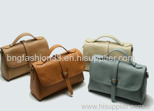 eco-friednly vegetable tanned leather handbag