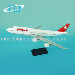 Creative Corporate Gifts Swissair B747 (47cm) 1/150 Resin Static Model Aircraft