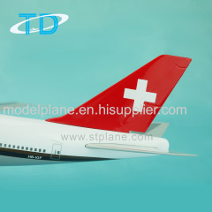 Creative Corporate Gifts Swissair B747 (47cm) 1/150 Resin Static Model Aircraft