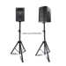 Top Quality Convenient Adjustable Height Tripod DJ Speaker Projector Metal Stand Strong and Sturdy