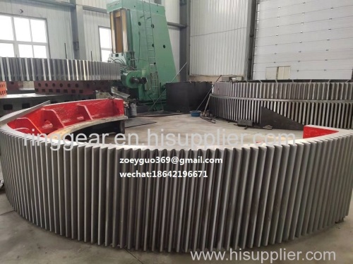 Customized gear ring for ball mill and kiln