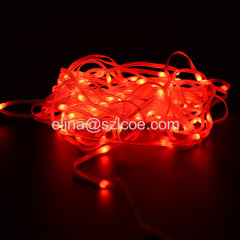 DC5V WS2812B led copper wire string lights 50 leds USB control pixel RGB string light outdoor decoration