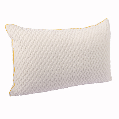 Rolled compressed pack shredded memory foam pillow with washable knitted pillowcase