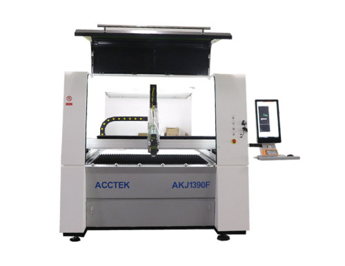 Small precision fiber laser cutting machine